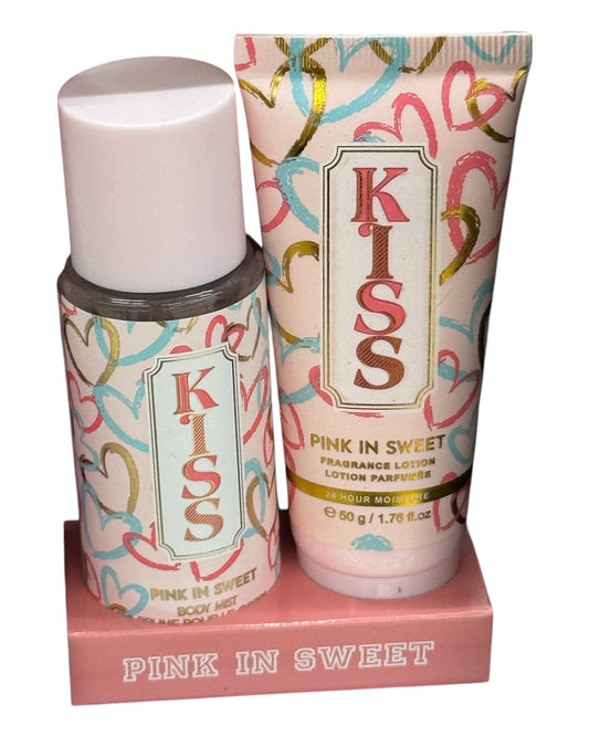 Kiss Body Lotion & Body Mist – Soft, Sweet, and Irresistible for Her